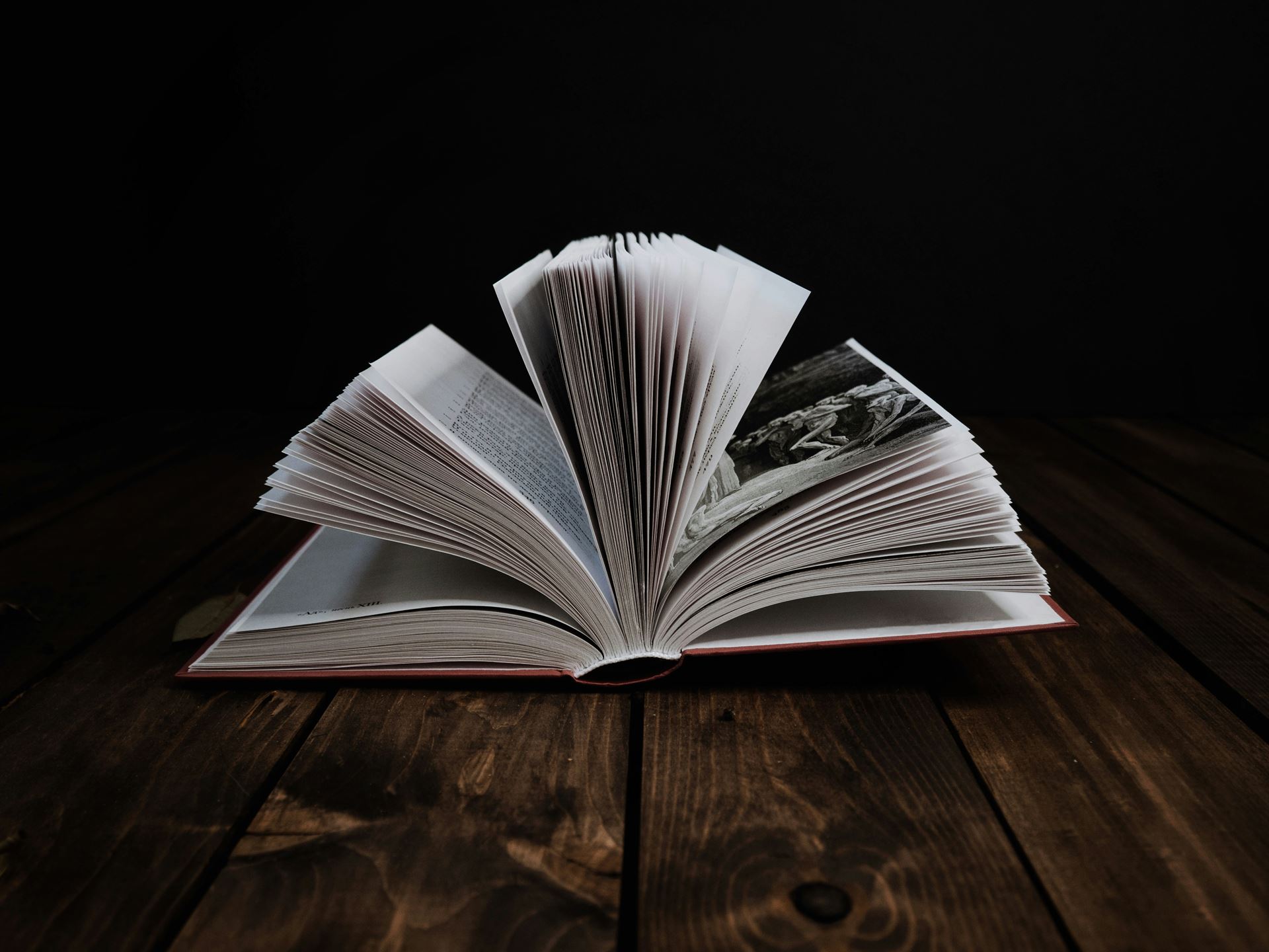 Open book